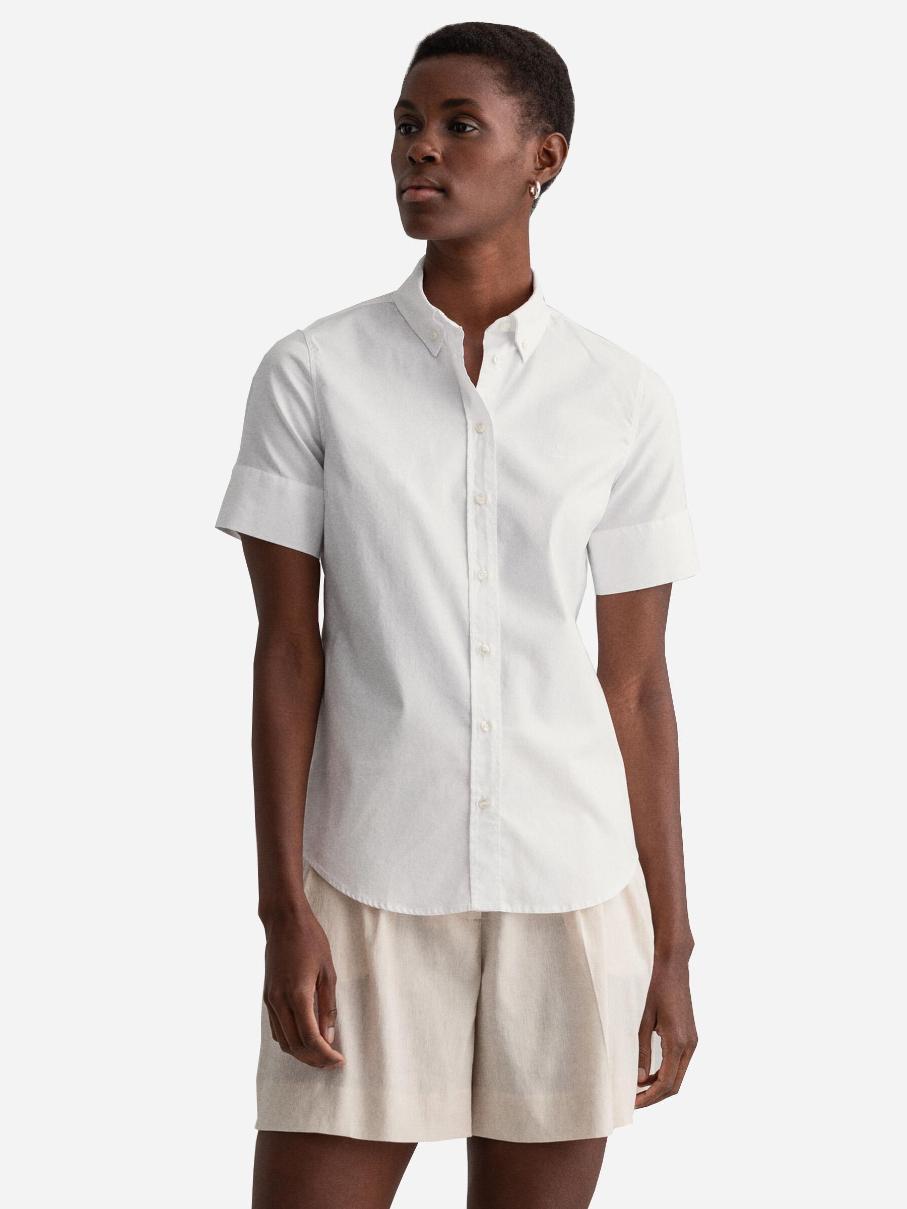 

Рубашка GANT Stretchord Solid Ss Shirt 4320114  White, Рубашка GANT Stretchord Solid Ss Shirt 4320114 36 White