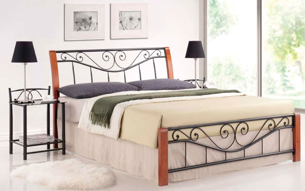 

Кровать Parma cherry 160х200 см. Signal
