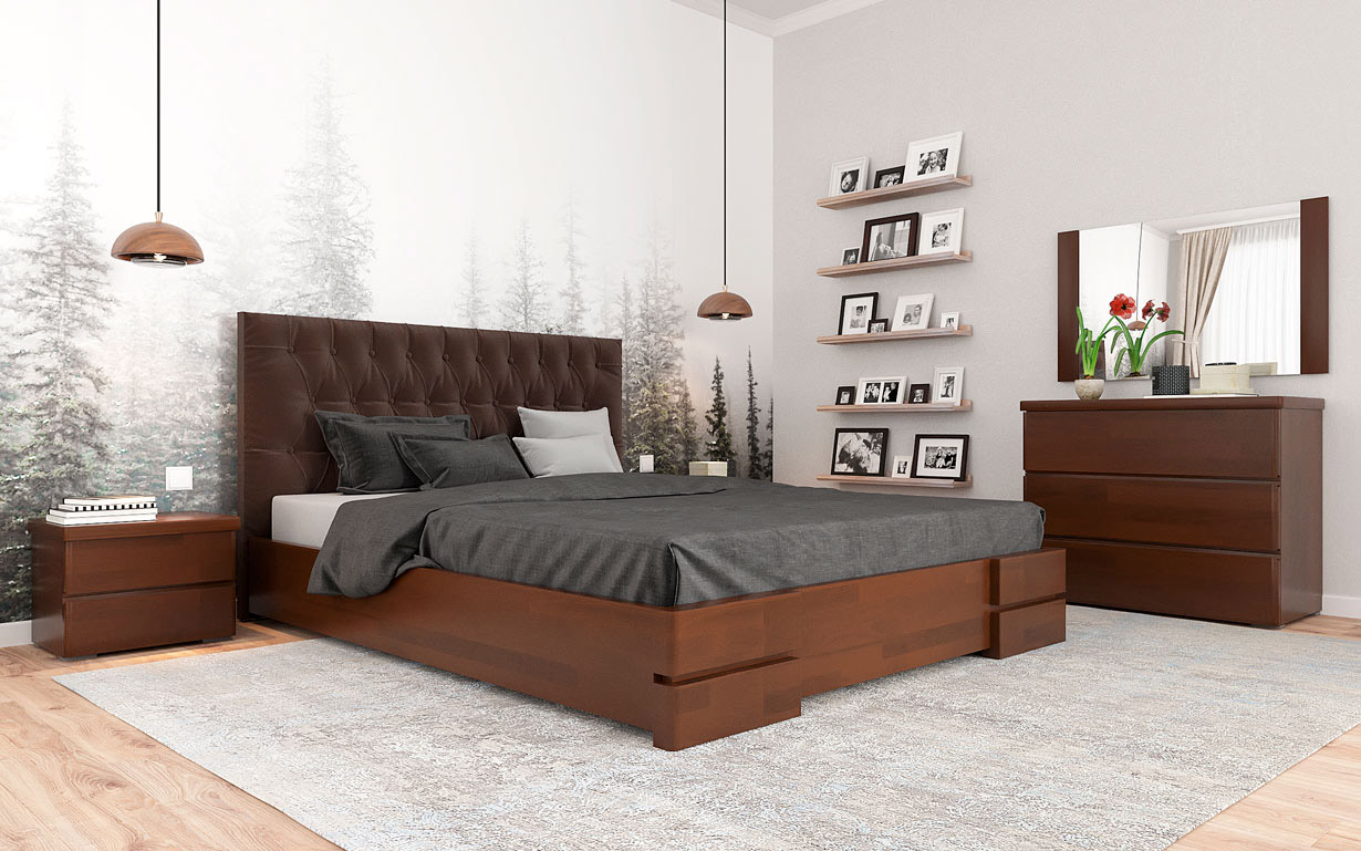 

Кровать Камелия ромб 160х200 см. Arbor Drev