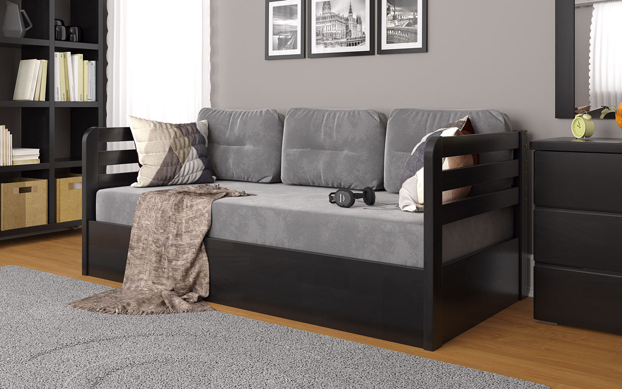 

Кровать Немо люкс с механизмом 80х190 см. Arbor Drev
