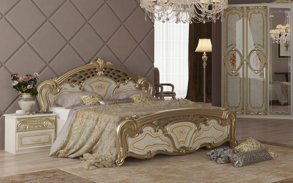 

Кровать Реджина Голд (без каркаса) 180х200 см. МироМарк