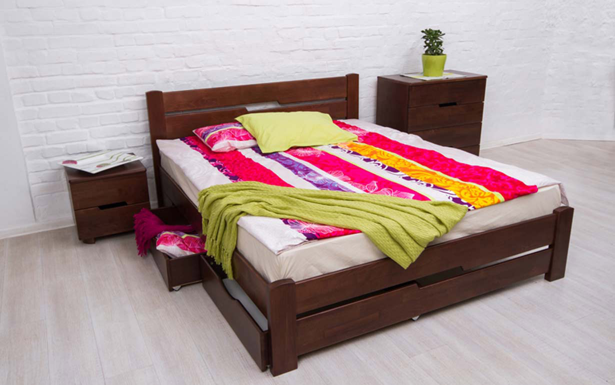 

Кровать Айрис с ящиками 140х200 см. Олимп
