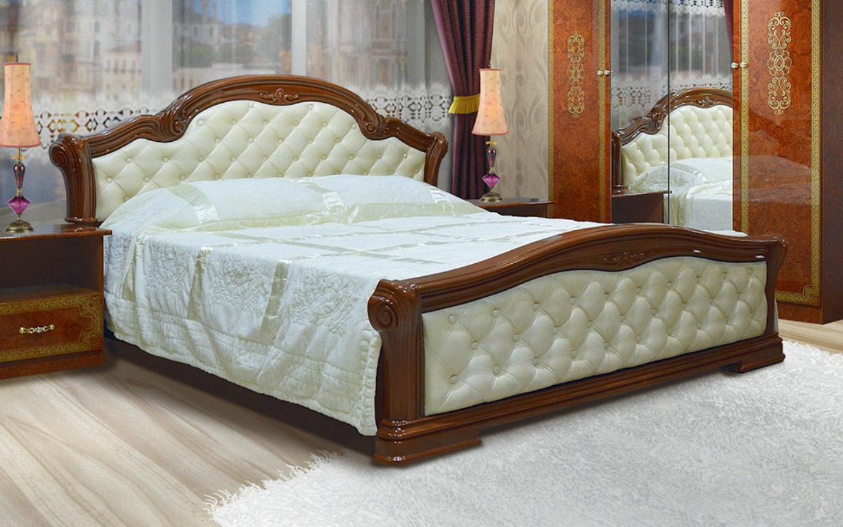 

Кровать Венеция Нова 160х200 см. Мир Мебели