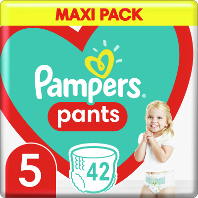

Подгузник Pampers трусики Pants Размер 5 (12-17 кг) 42 шт. (8006540068960)