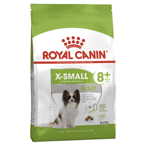 

Сухой корм Royal Canin X-Small Adult 8+ для собак миниатюрных пород от 8 лет, 3 кг
