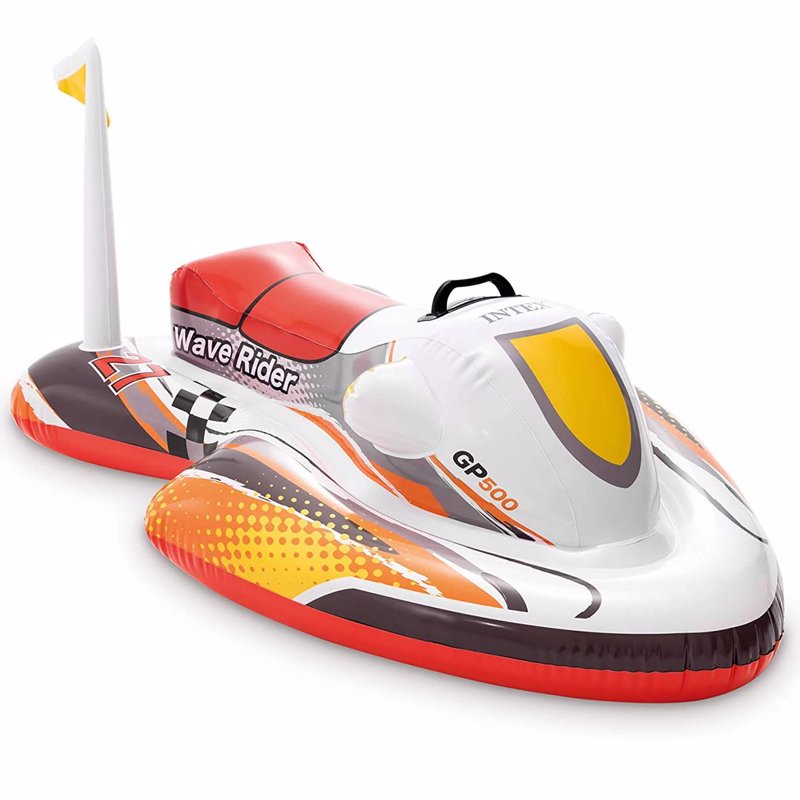 

Детский надувной плотик Intex 57520 "Скутер" (117х77 см) Wave Rider Ride-On