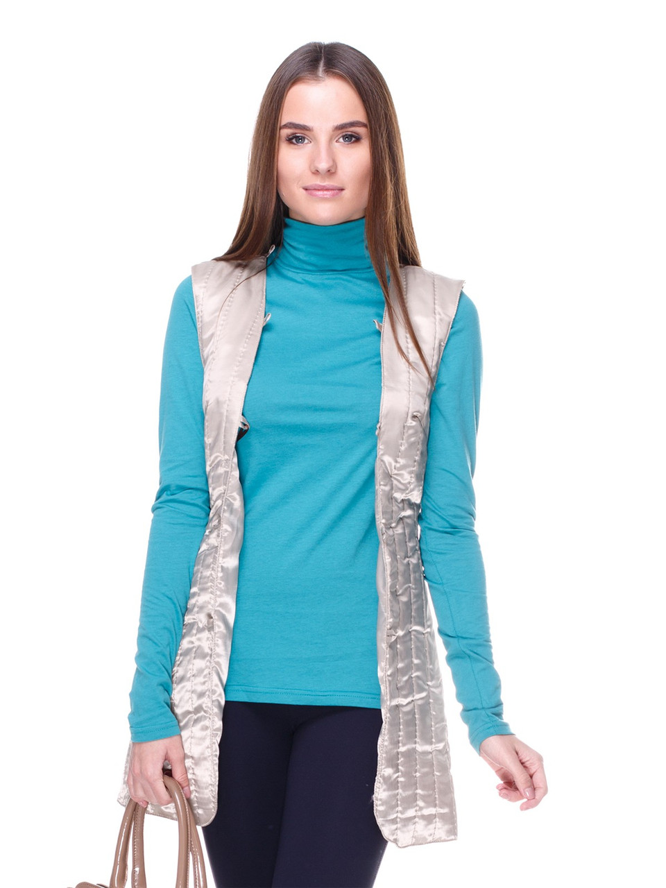 

Жилет-подстежка Dolcedonna 54 серая ЖЛ-16275
