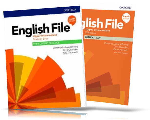 

English File Fourth Edition Upper~Intermediate, Student's book + Workbook / Учебник + Тетрадь английского