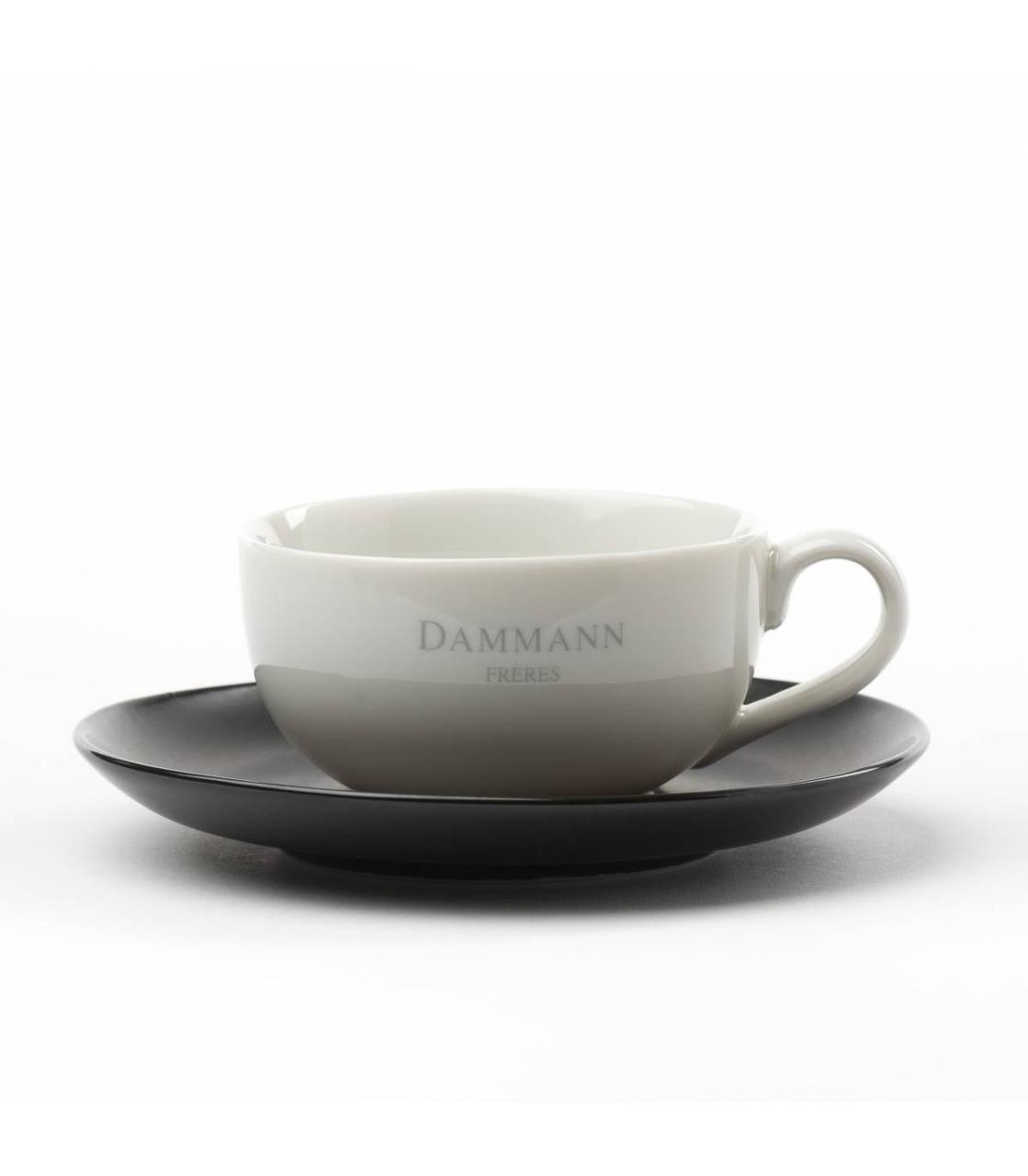 

Чашка и блюдце под кофе с молоком Dammann, 150 мл