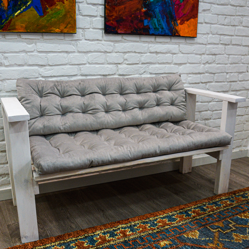 

Подушка для садовой мебели Time Textile Velours Gainsborough Серый 13735-sp 50x150