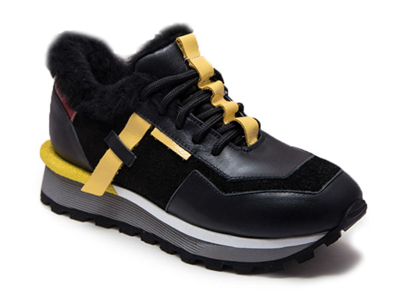 

Кроссовки женские EVROMODA 053-21019-1 39 Черные