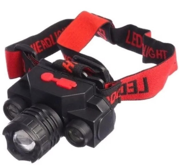 

Фонарь налобный аккумуляторный KX-1805 COB XPE