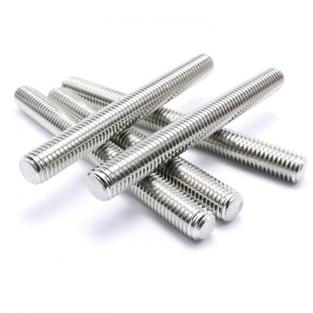 Шпилька резьбовая M8x1000 DIN 975 класс прочности 4.8 оцинкованная ...