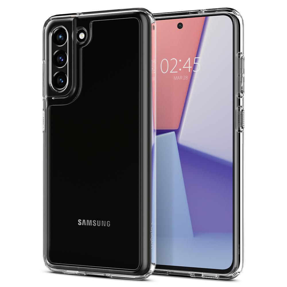 

Чехол Spigen Ultra Hybrid для Samsung Galaxy S21 FE Crystal Clear