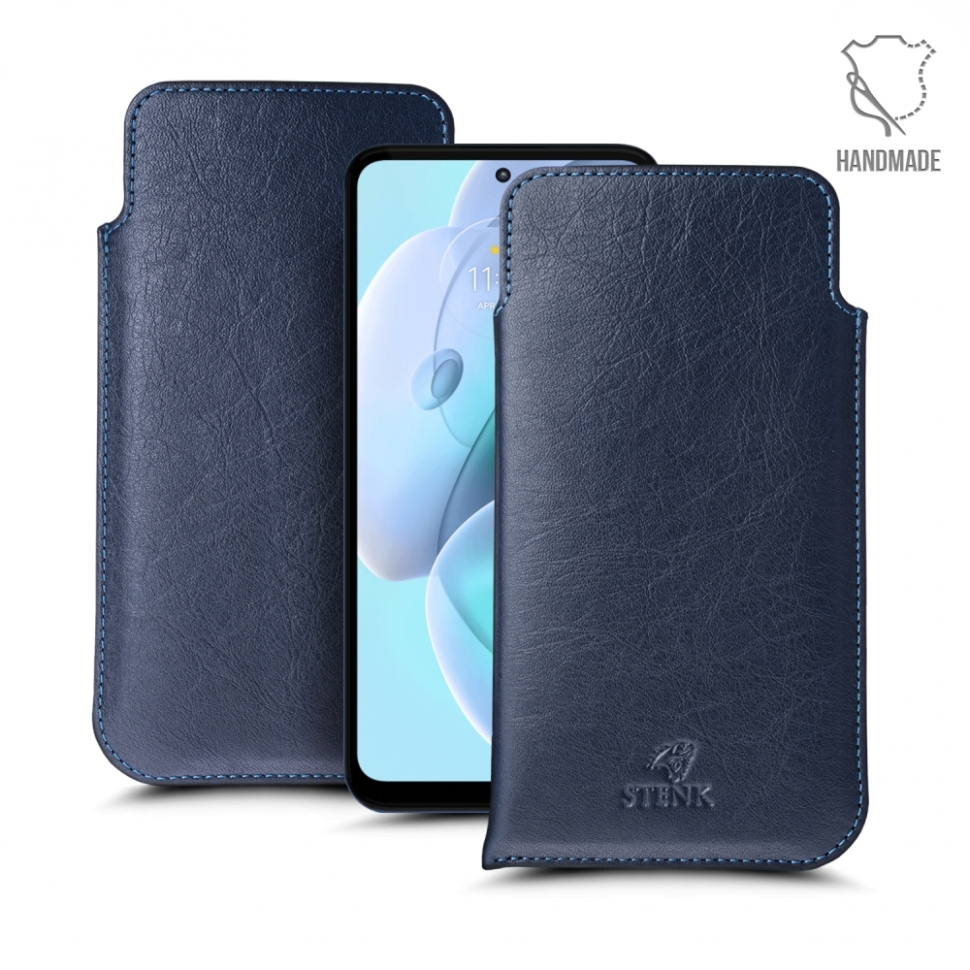 

Футляр Stenk Elegance для Motorola Moto G41 Синий