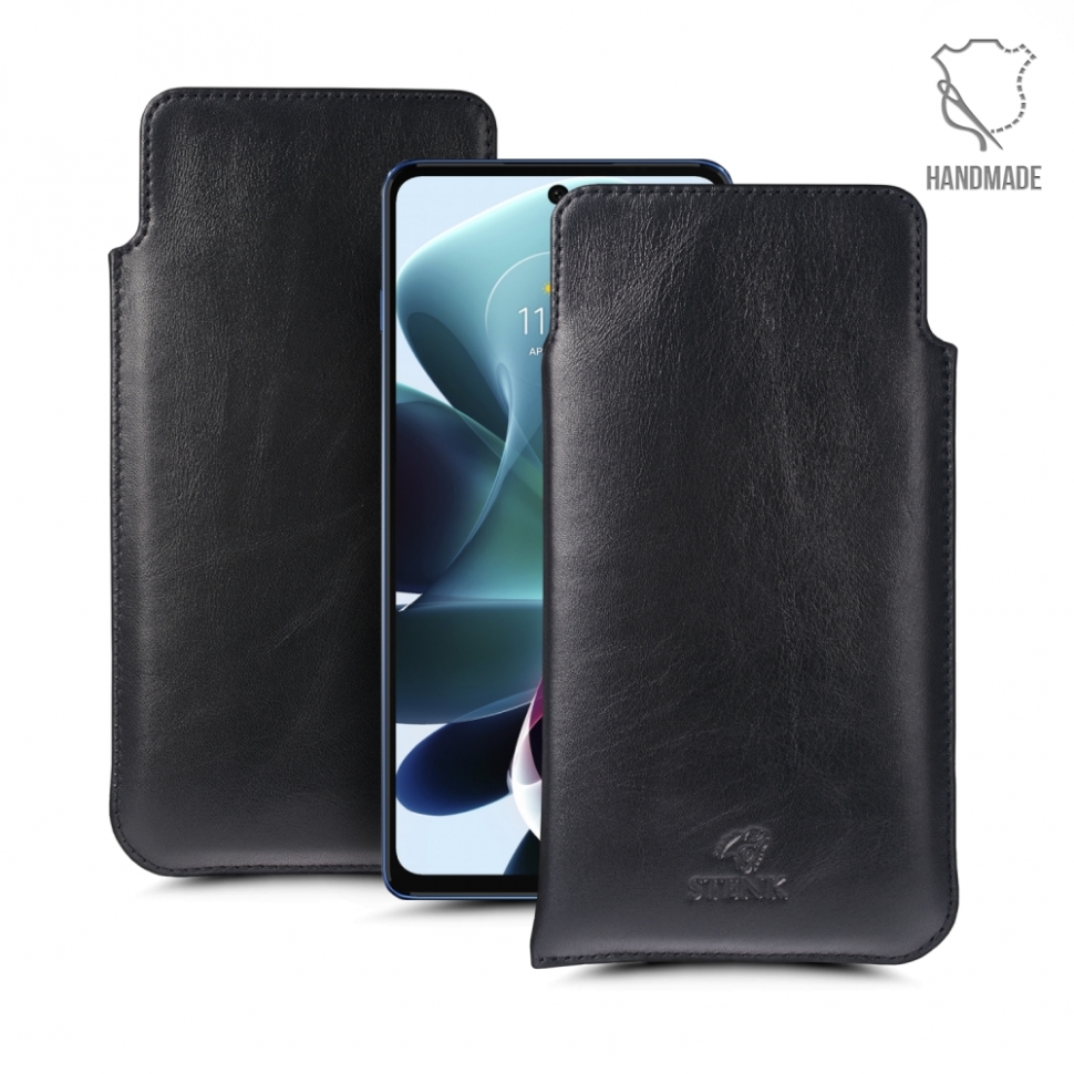 

Футляр Stenk Elegance для Motorola Moto G200 5G Чёрный