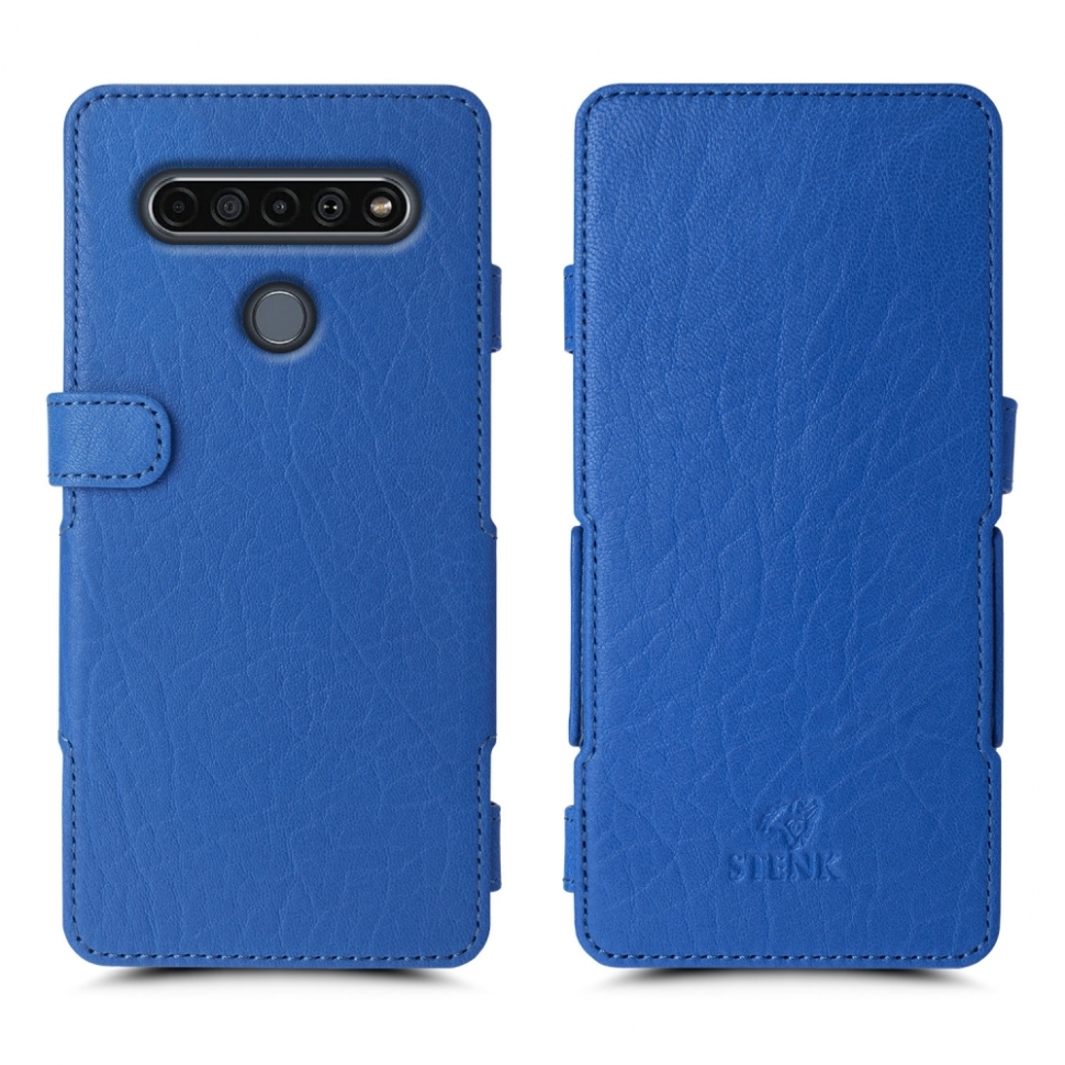 

Чехол книжка Stenk Prime для LG K61 Ярко синий