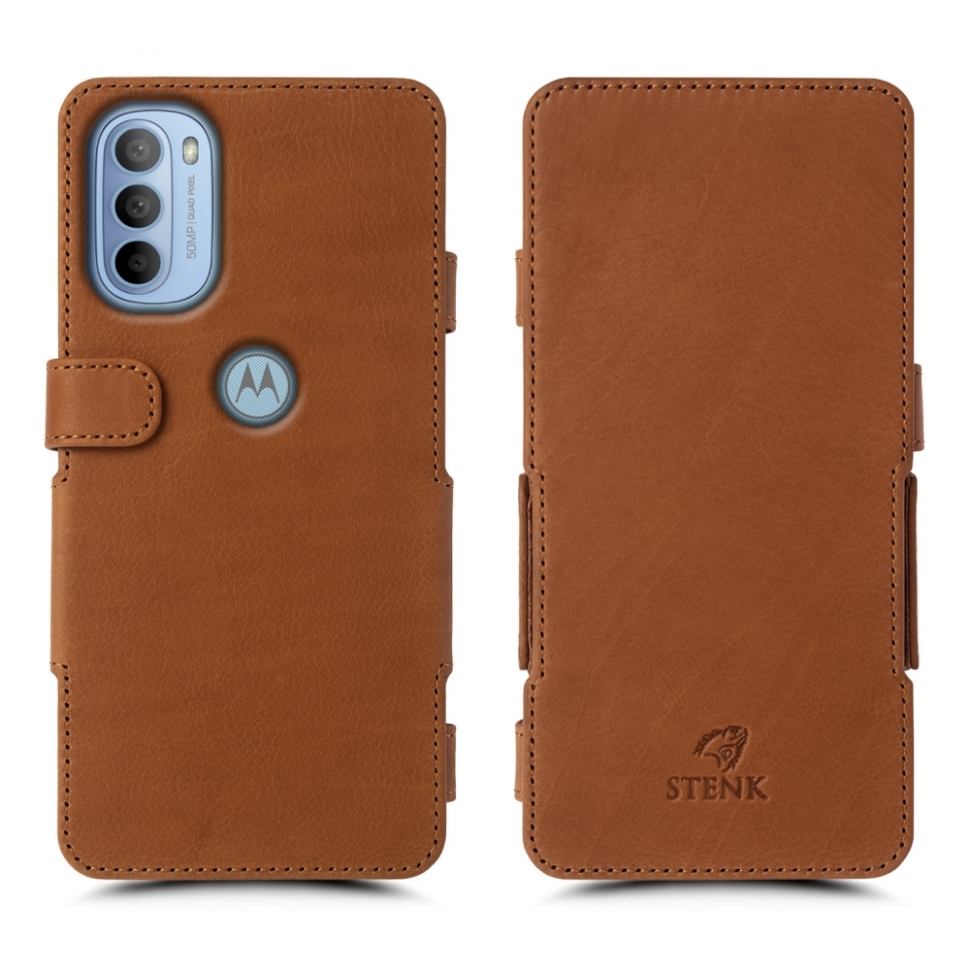 

Чехол книжка Stenk Prime для Motorola Moto G31 Camel