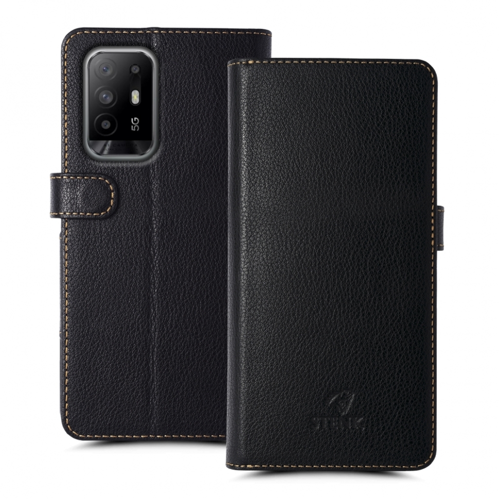 

Чехол книжка Stenk Wallet для OPPO Reno5 Z 5G Черный