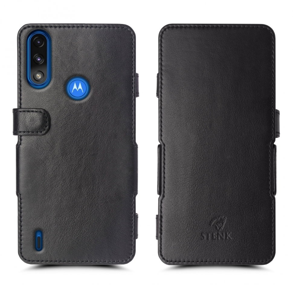 

Чехол книжка Stenk Prime для Motorola Moto E7 Power Чёрный