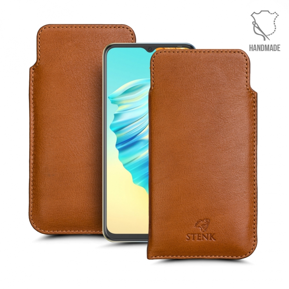 

Футляр Stenk Elegance для TECNO Spark 8p (KG7n) Camel