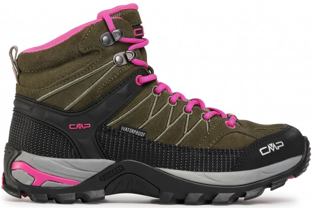 

Ботинки CMP Rigel Mid Wmn Trekking Shoe Wp 3Q12946-15FF 36 23 см Olive-Ibis
