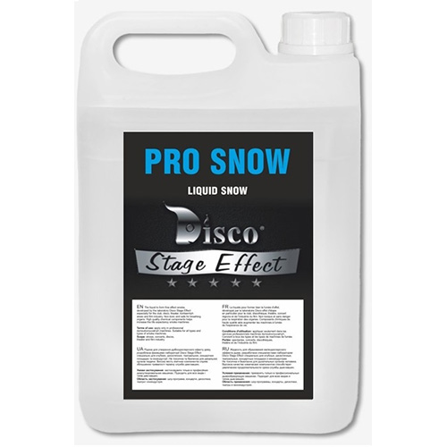 

Жидкость для снега Disco Effect D-PrS Pro Snow, 5 л