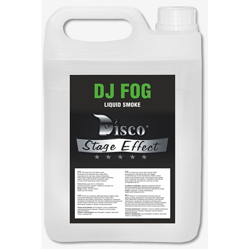 

Жидкость для дыма Disco Effect D-DF DJ Fog, 5 л