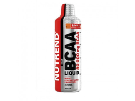 

Аминокислоты NUTREND BCAA Liquid 1000 мл Вкус Апельсин