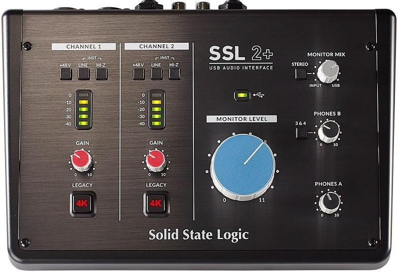 

Аудиоинтерфейс Solid State Logic SSL 2+