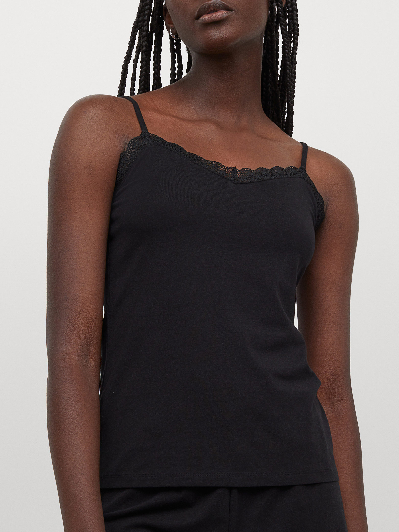 

Пижамная майка H& 8062411abr  Черная, Пижамная майка H&M 8062411abr M Черная