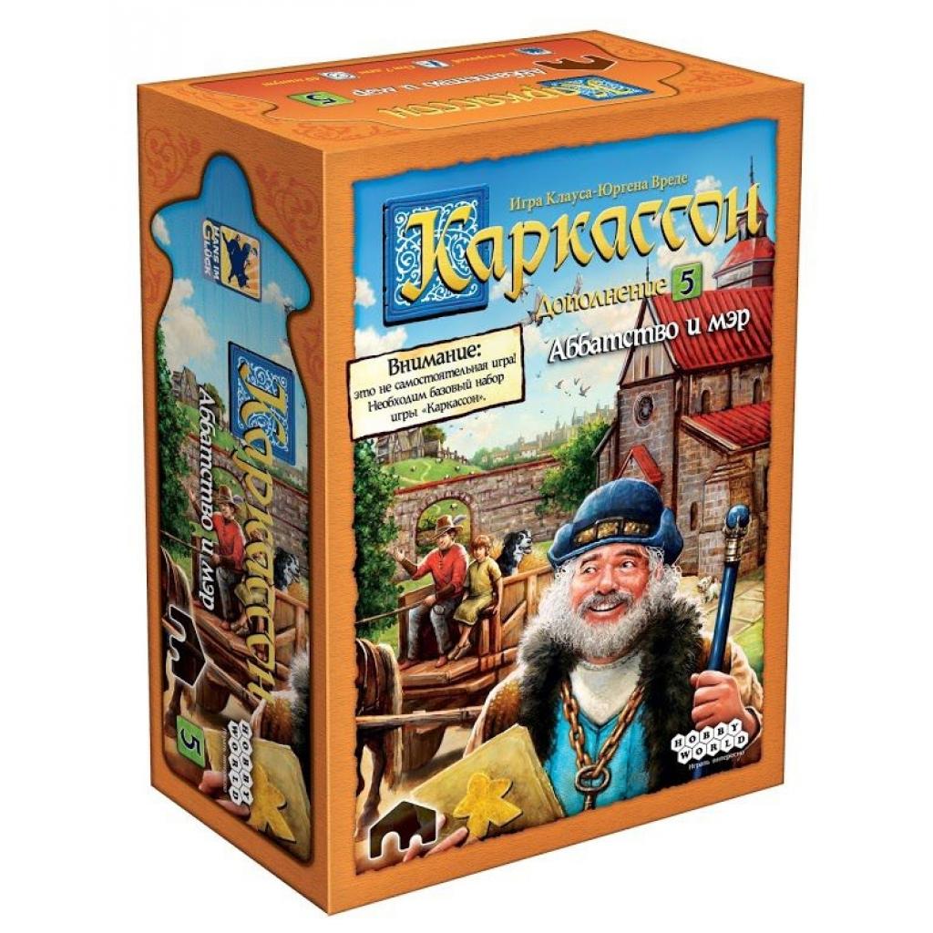 

Настольная игра Hobby World Каркассон Аббатство и мэр (915222)