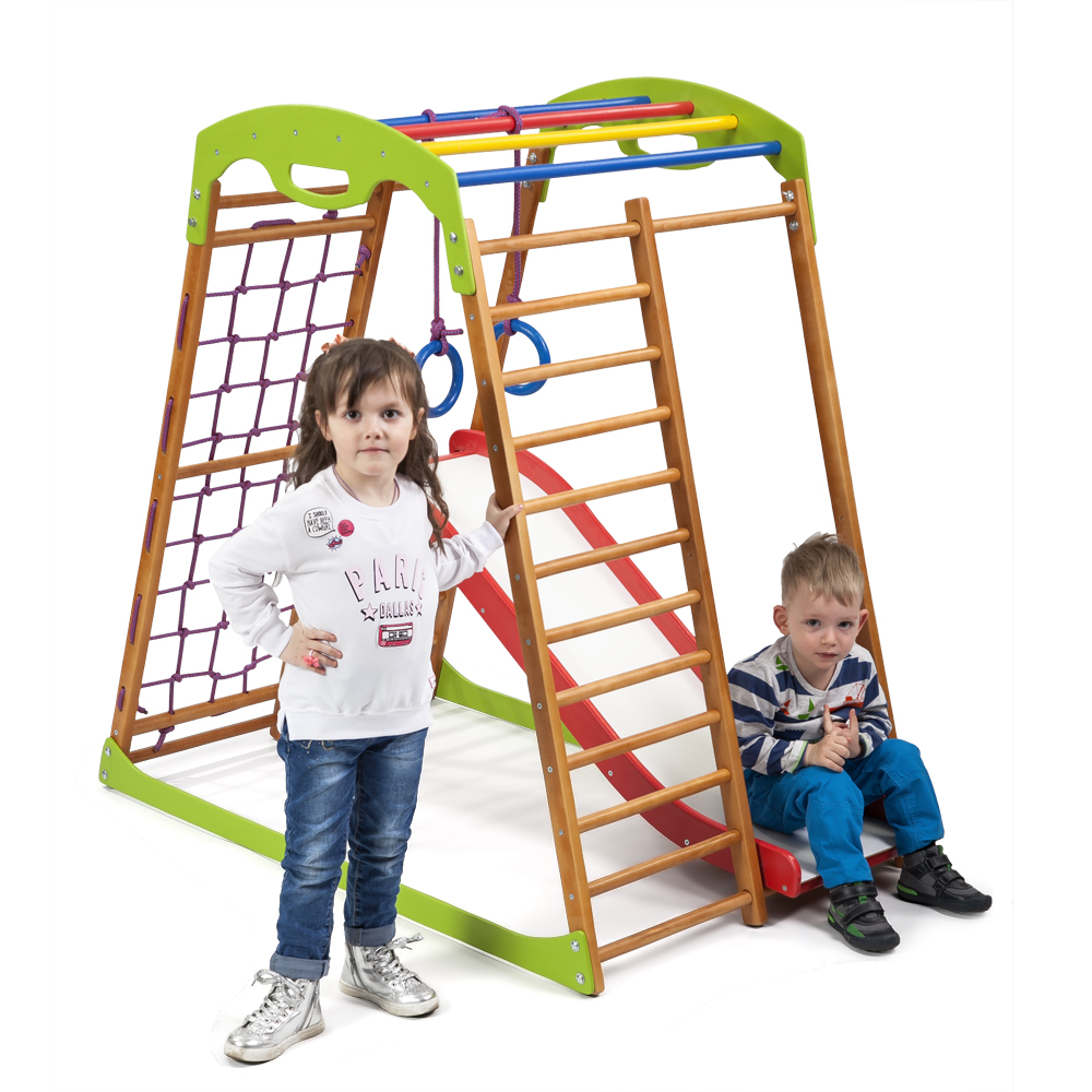 

Детский спортивный комплекс для дома BabyWood Plus 1