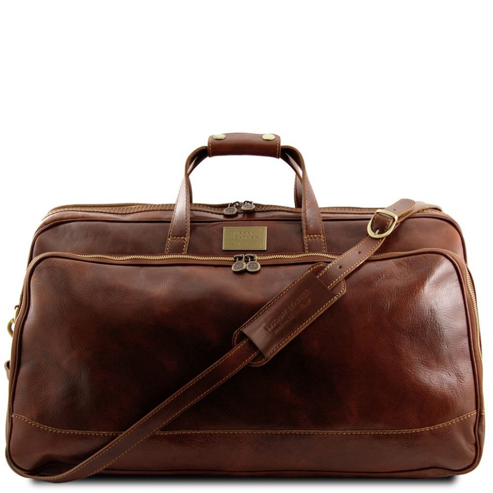 

Кожаная дорожная сумка Tuscany Leather Bora Bora TL3065