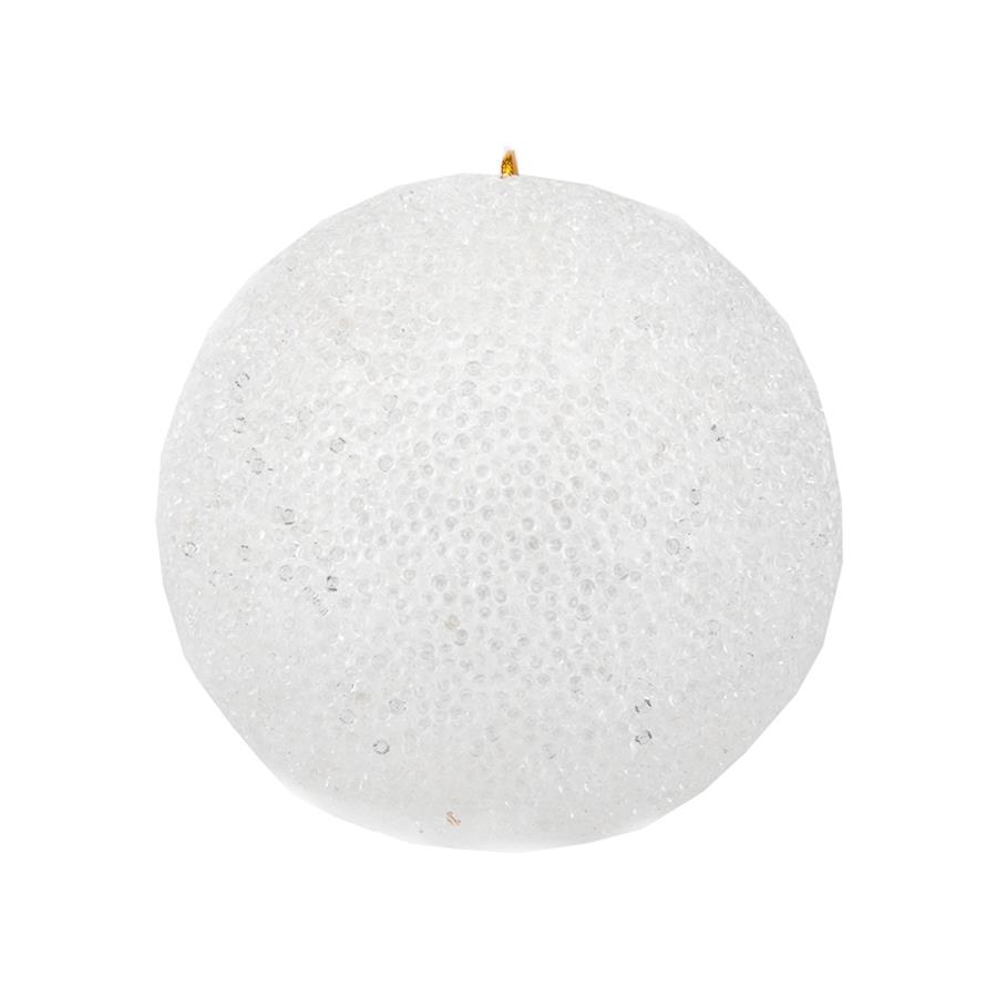 

Новогодняя игрушка "Заснеженный шар", 15 см (6018-047), Elisey