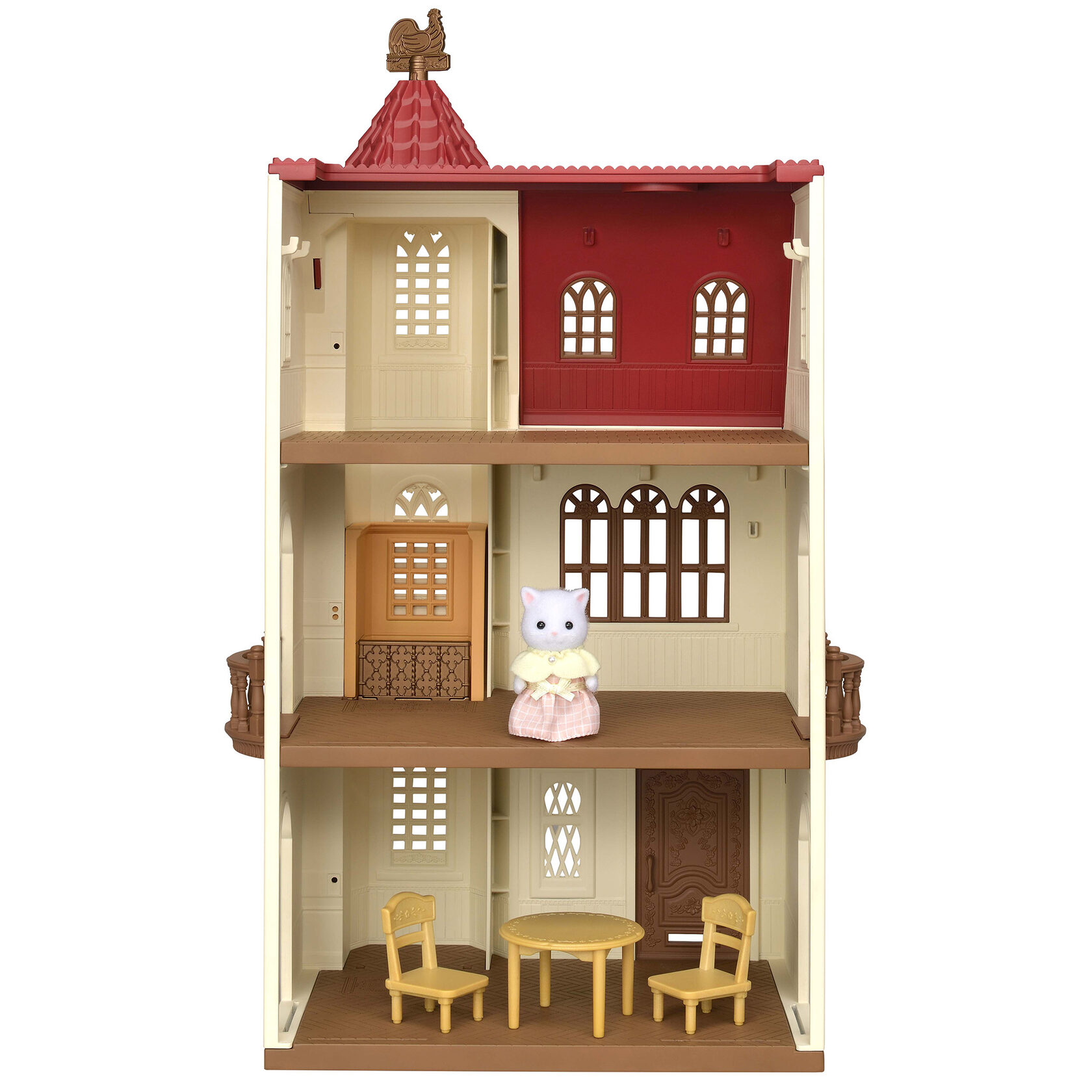 

Игровой набор Sylvanian Families Трехэтажный дом с флюгером и лифтом (5400)