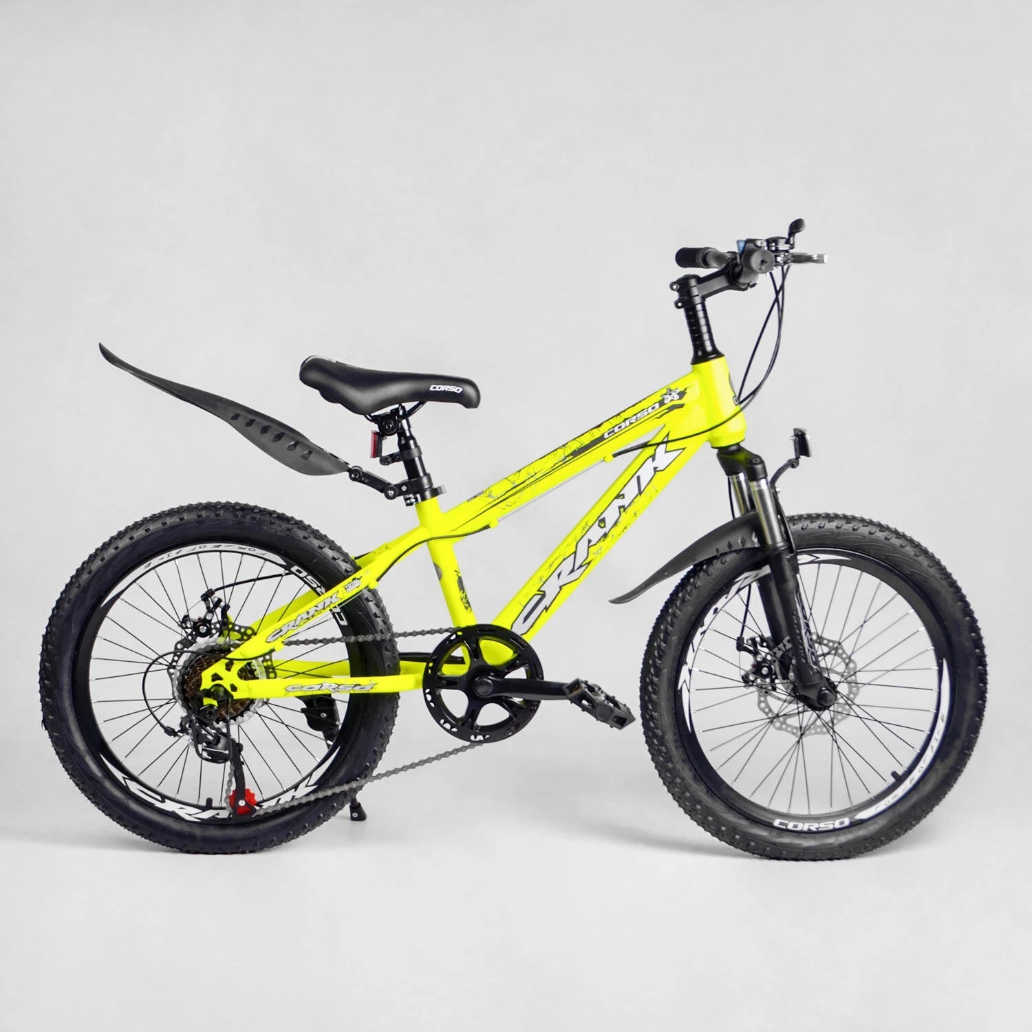 

Велосипед Corso 20" Crank Yellow (CR-20501)