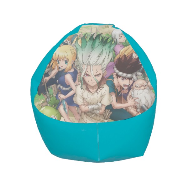 

Кресло мешок - Dr. Stone Доктор Стоун 2 Цвет голубой - MyTee