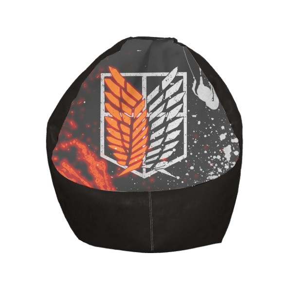 

Кресло мешок - Атака Титанов (Attack On Titans) 30 Цвет черный - MyTee