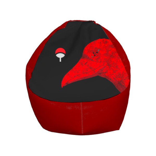 

Кресло мешок - Itachi (Crow) Цвет красный - MyTee