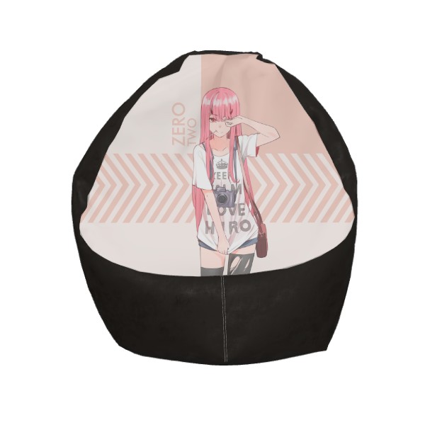 

Кресло мешок - Darling In The Franxx Zero Two Цвет черный - MyTee