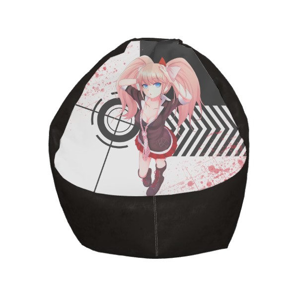 

Кресло мешок - Junko Enoshima Danganronpa Цвет черный - MyTee