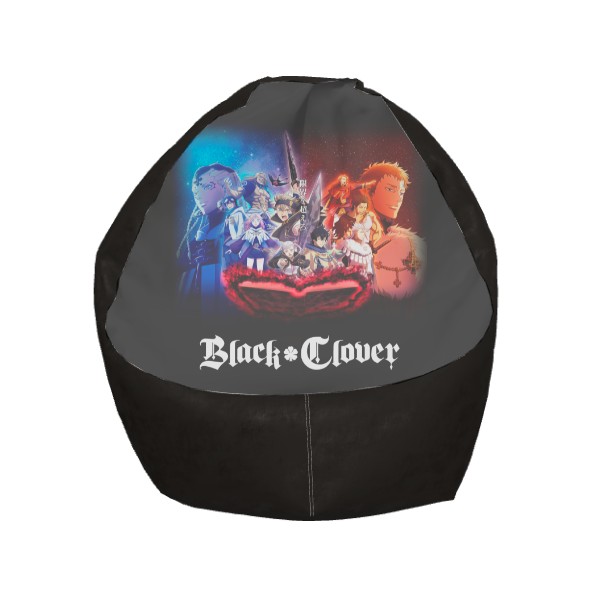 

Кресло мешок - Black Clover (Черный Клевер) 9 Цвет черный - MyTee