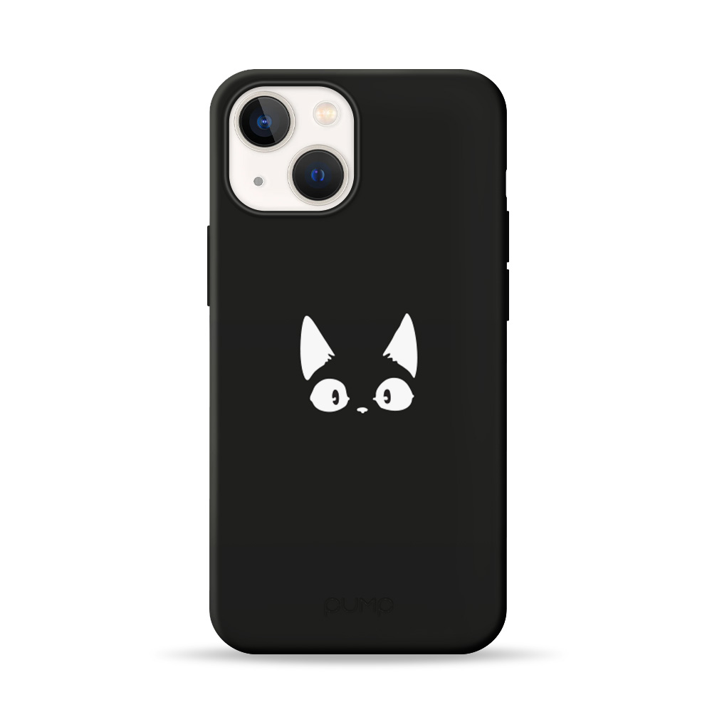 

Чехол для iPhone 13 mini Pump Silicone Minimalistic Case Funny Cat