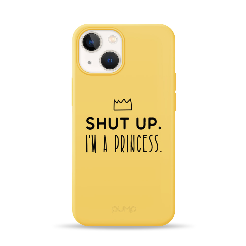 

Чехол для iPhone 13 Pump Silicone Minimalistic Case I'm a Princess