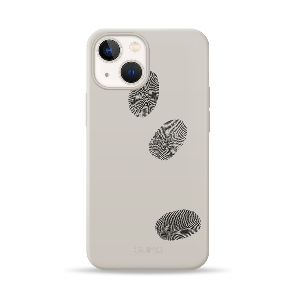 

Чехол для iPhone 13 Pump Silicone Minimalistic Case Fingerprints