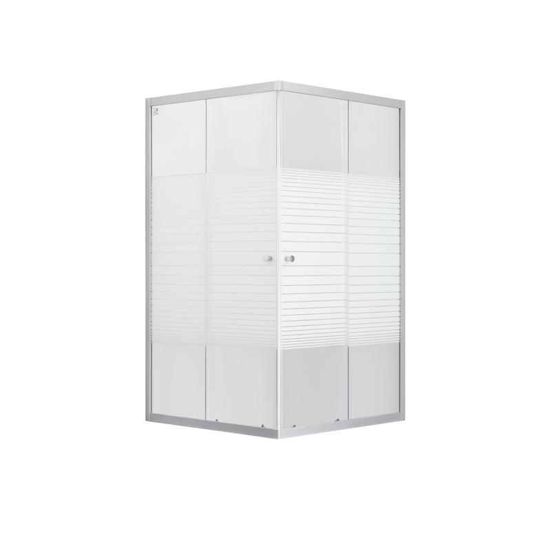 

Душевая кабина Lidz Wawel SC8080.SAT.LOW.L, стекло Linie 4 мм без поддона