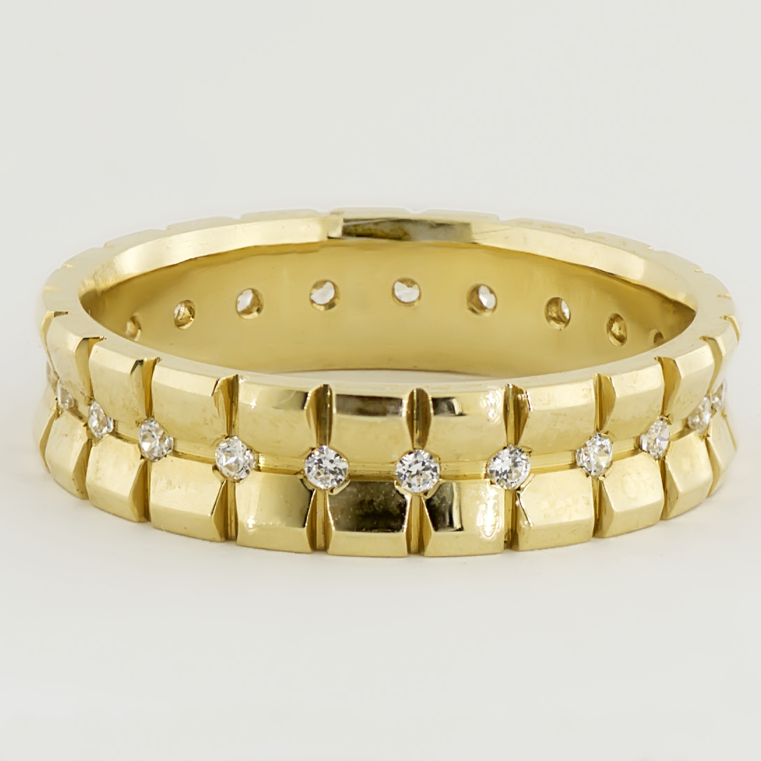 

Обручальное кольцо из желтого золота Alexs Jewel O0067-43210009