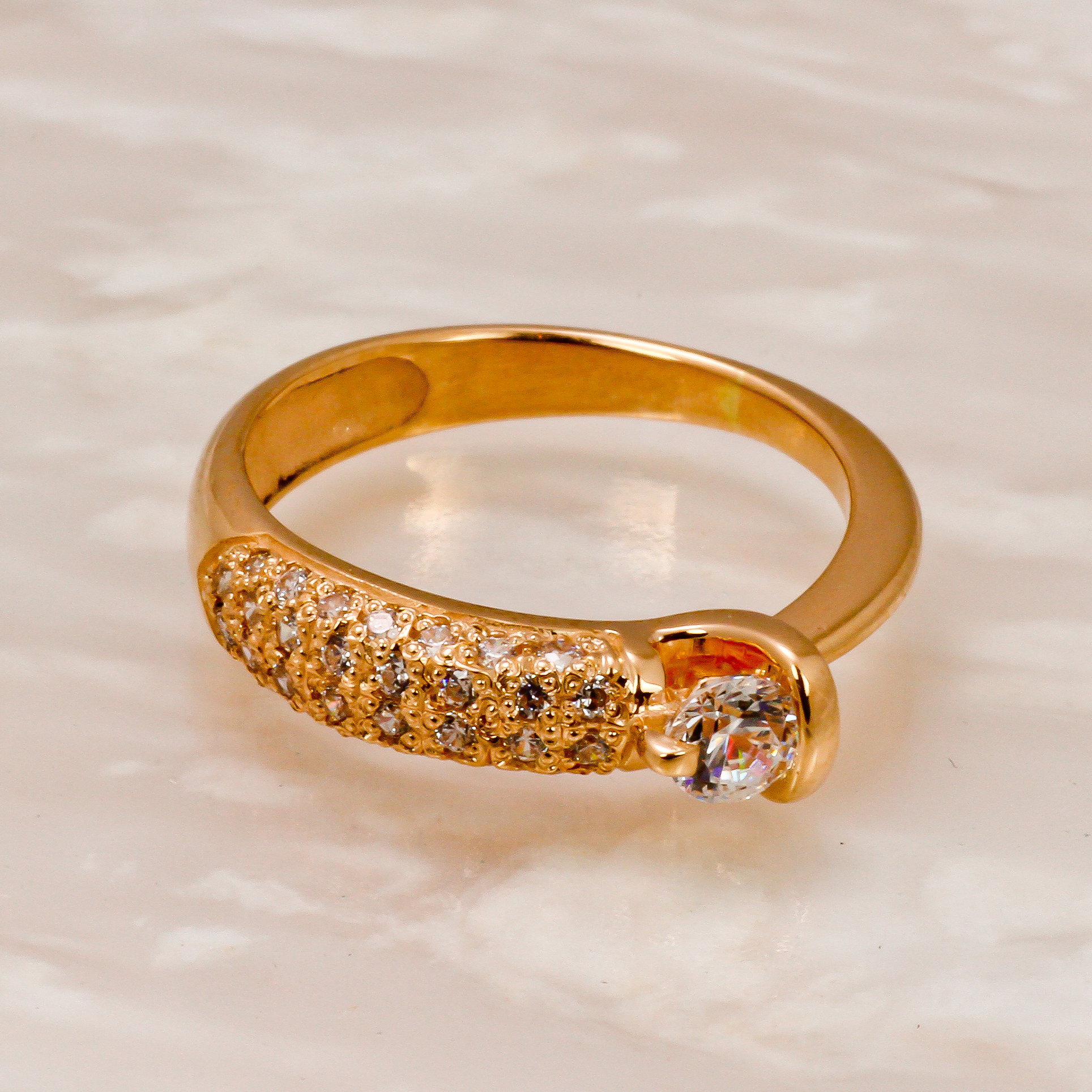 

Кольцо из красного золота Alexs Jewel K317-49710003. Размер 17,5