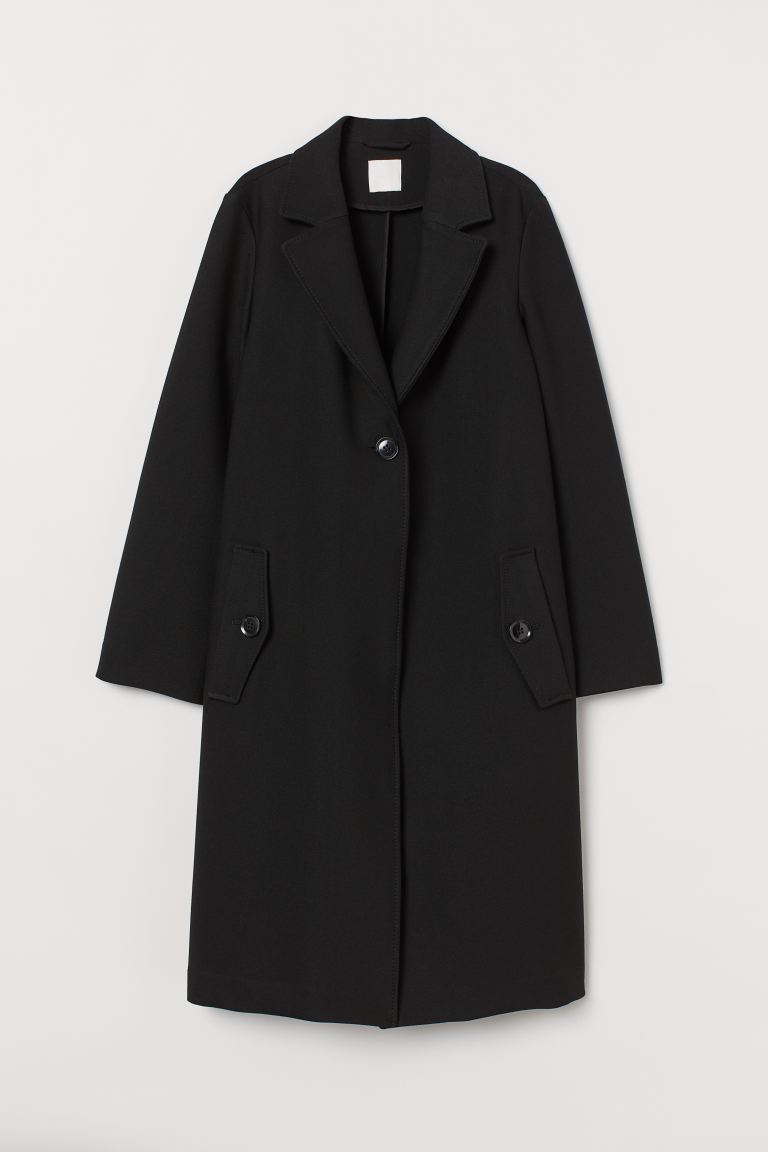 

Пальто H&M  Черный, Пальто H&M XS Черный